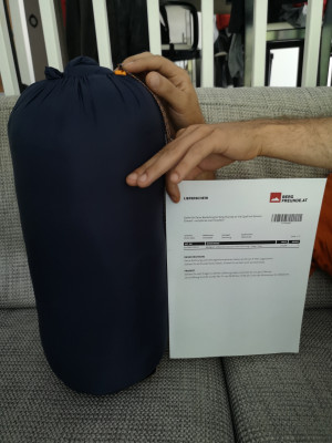 Immagine 1 di Gisela su Big Agnes - Sidewinder Camp 35 Fireline Eco - Sacco a pelo sintetico