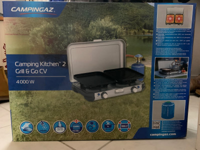 Immagine 1 di Sandor su Campingaz - Camping Kitchen 2 Grill & Go CV - Fornelli a gas