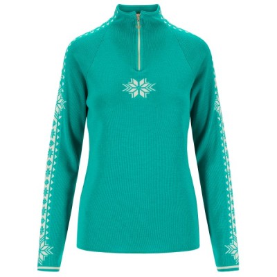 Immagine 1 di Claudine su Dale of Norway - Women's Geilo - Pullover in lana merino