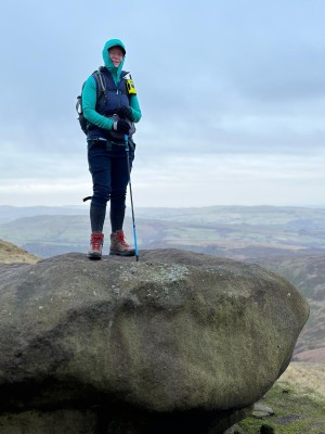 Immagine 1 di Lesley su Darn Tough - Women's Mountaineering OTC Heavyweight w. Cushion - Calze da trekking