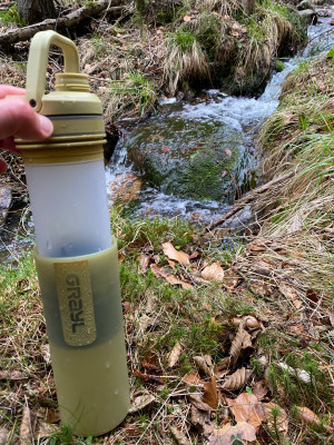 Immagine 1 di Lukas su GRAYL - Ultrapress Purifier Bottle - Filtro acqua