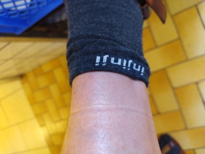 Immagine 1 di Alpendohle su Injinji - Liner Crew Wool - Calze casual