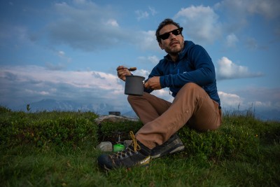 Immagine 1 di Joachim su Mountain Equipment - Eclipse Hooded Jacket - Giacca in pile