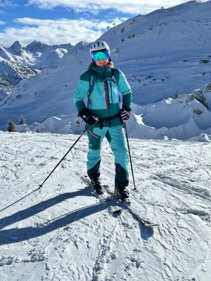 Immagine 1 di Sonja su Ortovox - Women's Swisswool Hybrid Short Pants - Pantaloni da sci