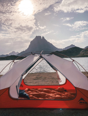 Immagine 1 di Lottie su Rab - Ascent 400 - Sacco a pelo in piuma