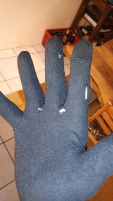Immagine 1 di Aaron su Stoic - Merino180 SvenstaSt. II Silicon Glove - Guanti